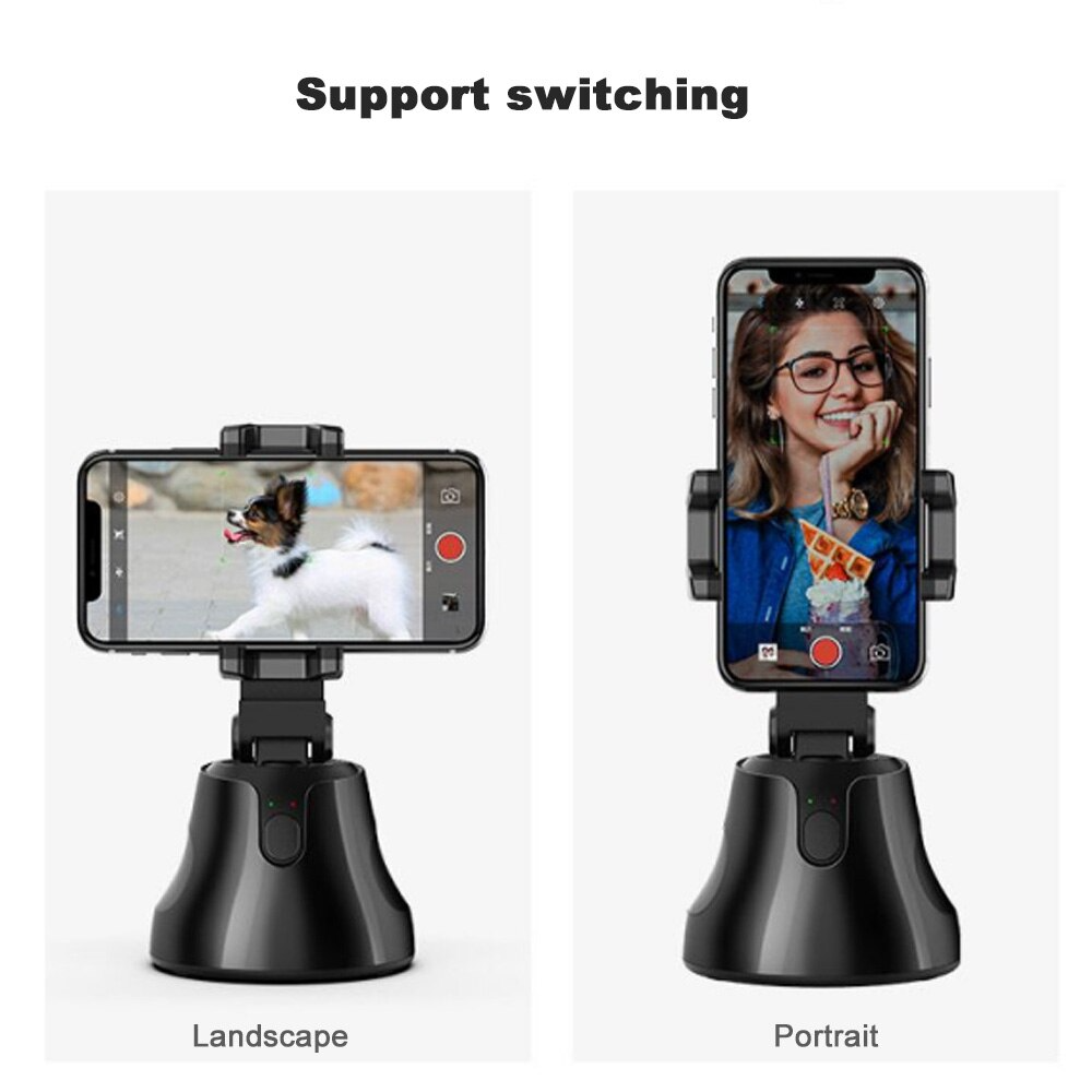 Bâton de Selfie intelligent Auto Rotation à 360 degrés