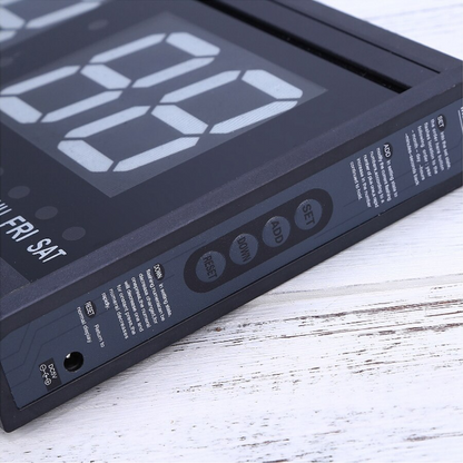 horloge calendrier LED