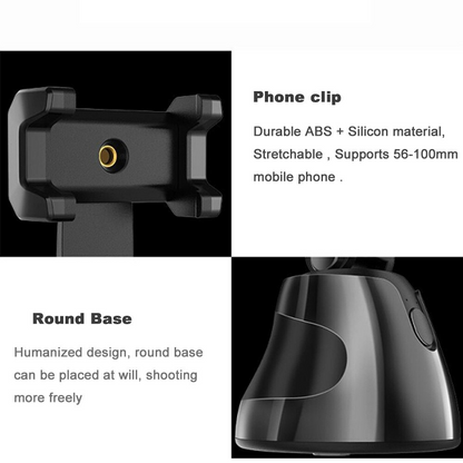 Bâton de Selfie intelligent Auto Rotation à 360 degrés
