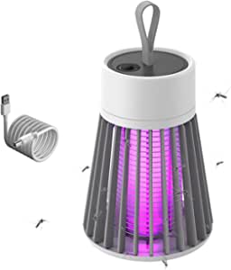 Lampe anti-moustiques rechargeable, tueur d'insectes volants