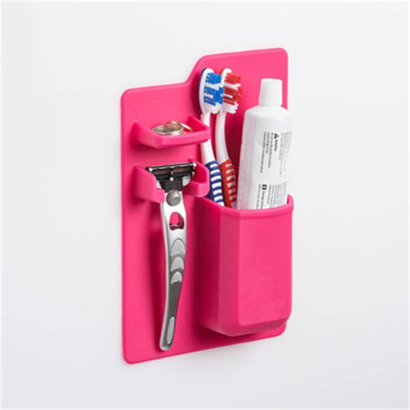 Ensemble de rangement et organisateur de salle de bain facile