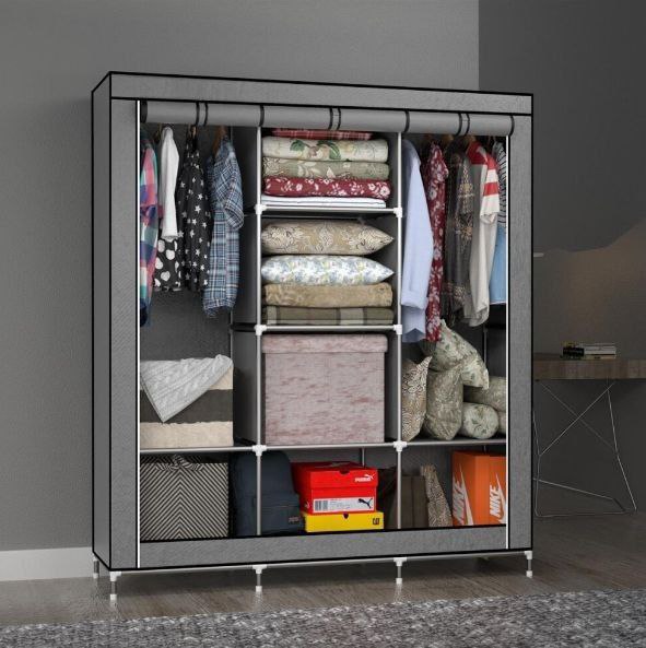 Armoire MaisonFlex – Rangement portable avec étagères
